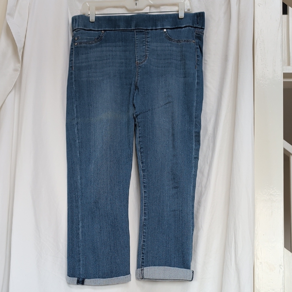 Liverpool "The capri" pull on cropped jean